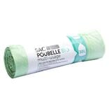Sac poubelle bio 30L vert x10