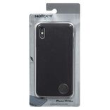 Coque Soft touch noire silicone pour Iphone XS Max