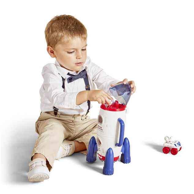 Fus&eacute;e spatiale blanche