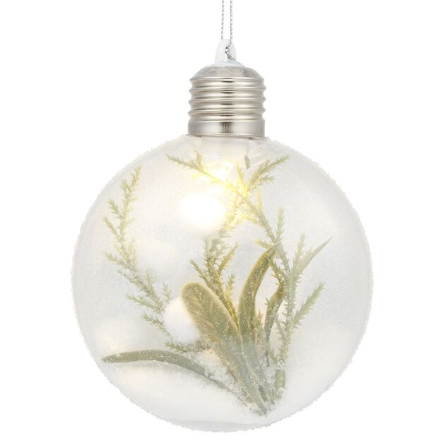 Boule de No&euml;l lumineuse &agrave; suspendre