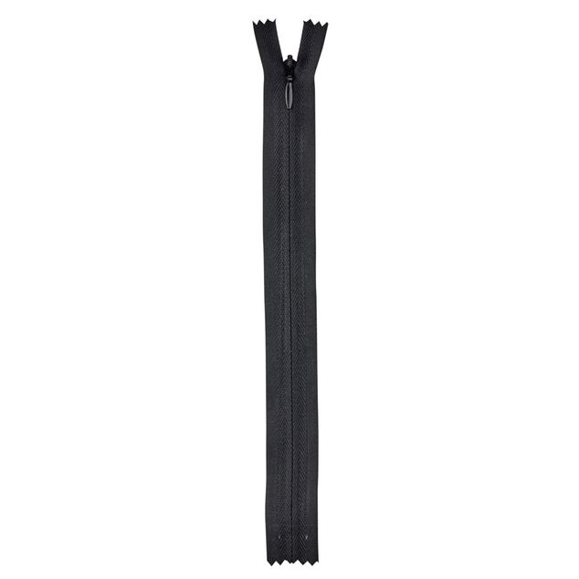 Fermeture &agrave; glissi&egrave;re noire L20cm