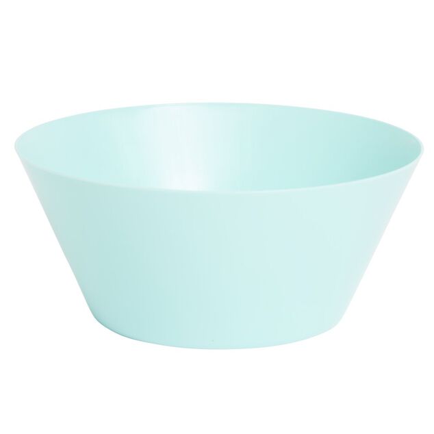 Saladier plastique Ø25xH11cm (3 couleurs)