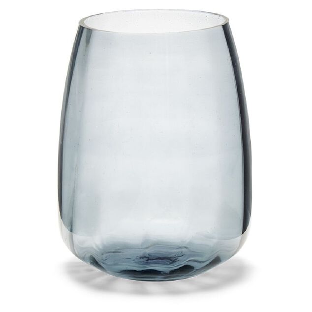 Vase en verre &Oslash;12xH16cm - 3 mod&egrave;les