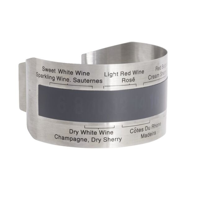 Thermomètre à vin en contour bouteille