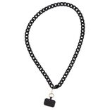 Collier cha&icirc;ne dor&eacute; pour t&eacute;l&eacute;phone 115cm