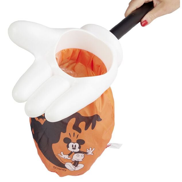 Perche sac &agrave; bonbon Halloween Disney main de Mickey &Oslash;20xL60cm