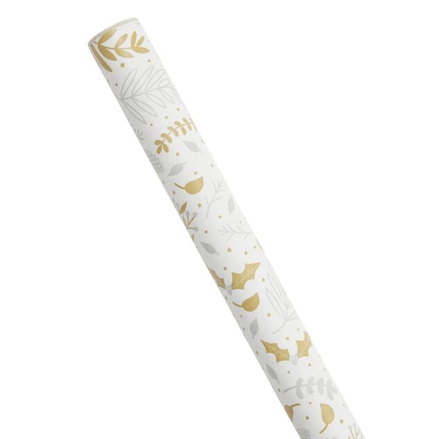 Papier cadeau No&euml;l rouleau 2m motif traditionnel (6 mod&egrave;les)