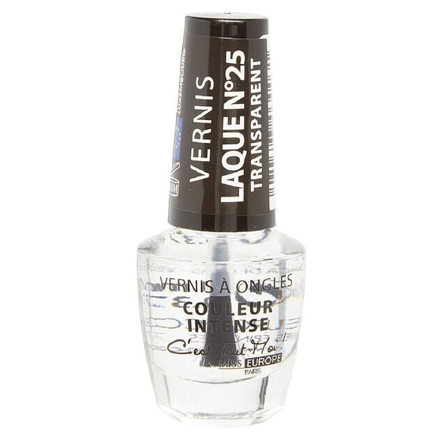 Vernis &agrave; ongles laqu&eacute; transparent n&deg;25