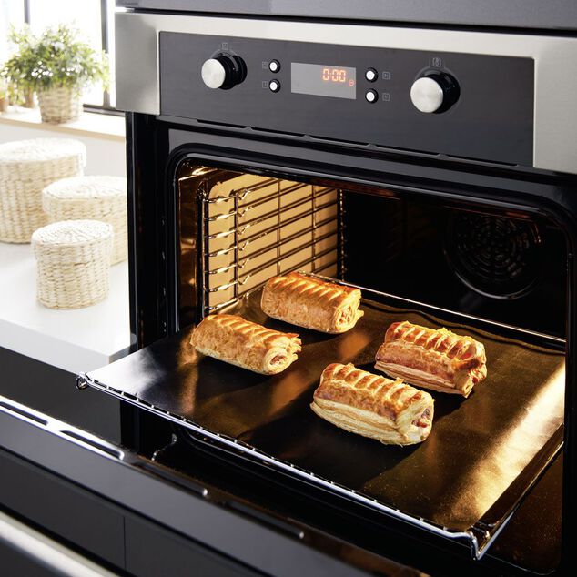 Papier cuisson r&eacute;utilisable x2