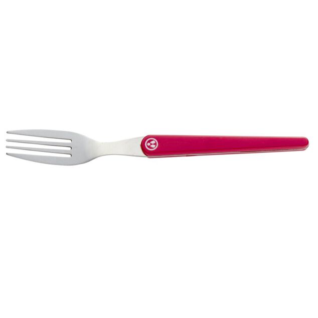Fourcette Laguiole manche rouge
