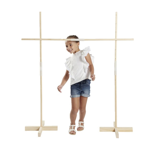 Jeu limbo XL en bois 122x35xH122cm