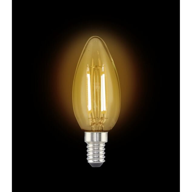 Ampoule LED E14 blanc chaud 4W=40W 470lms classe E