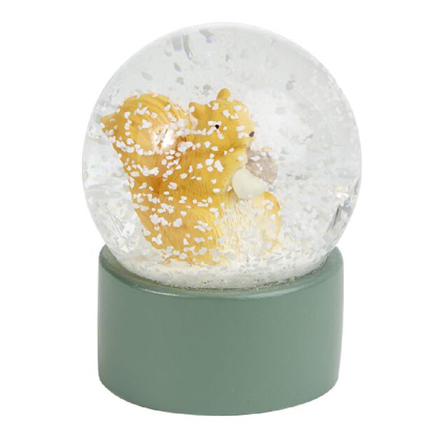 Boule à neige animal de Noël