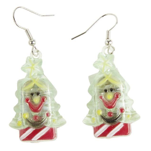 Boucles d'oreille lumineuses 2led