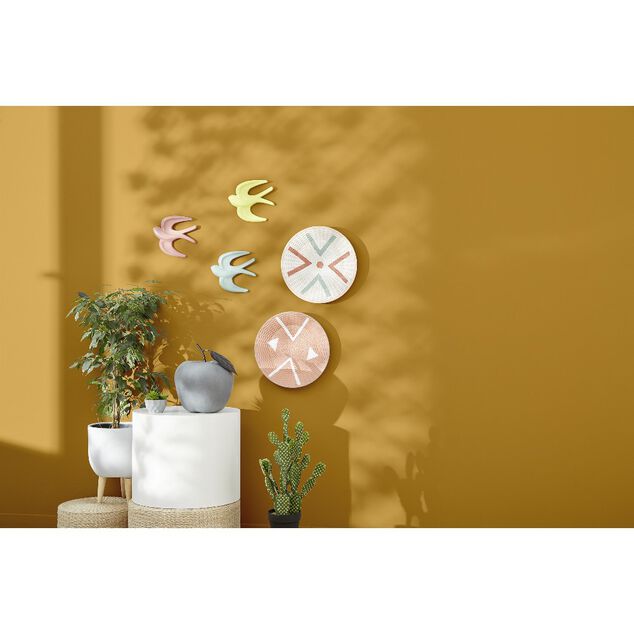Hirondelle d&eacute;co bois &agrave; accrocher