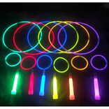 Kit phosphorescent bracelet pendentif collier x18