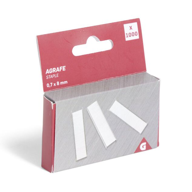 Agrafes 8mm x1000