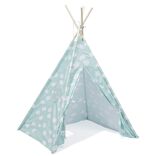 Tipi Dream polyester bleu nuage - L120xP120xH160 cm