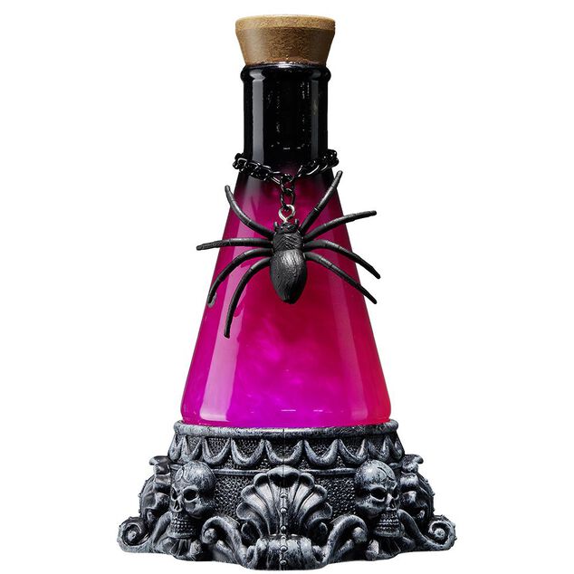 Bouteille poison eau mouvante anim&eacute;e
