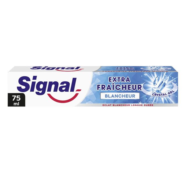 Dentifrice Signal extra fra&icirc;cheur blancheur longue dur&eacute;e 75ml