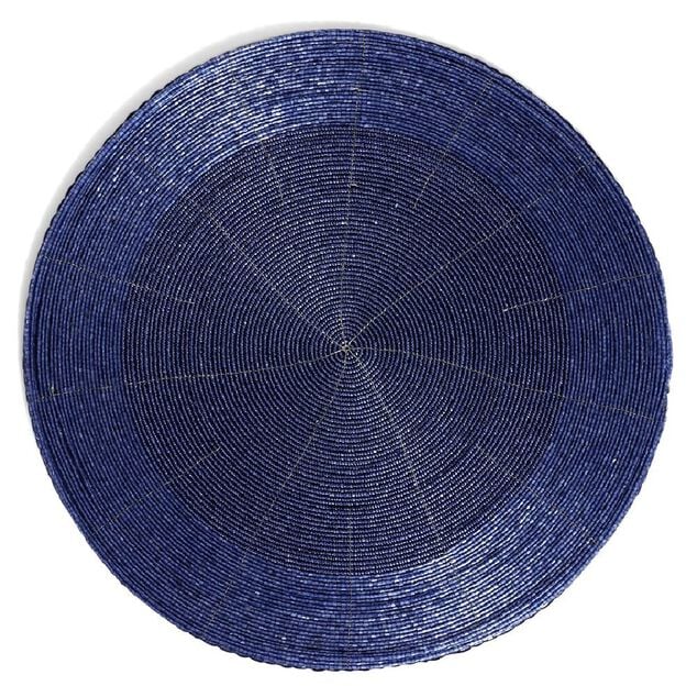 Set de table rond brillant &Oslash;33cm - 4 mod&egrave;les