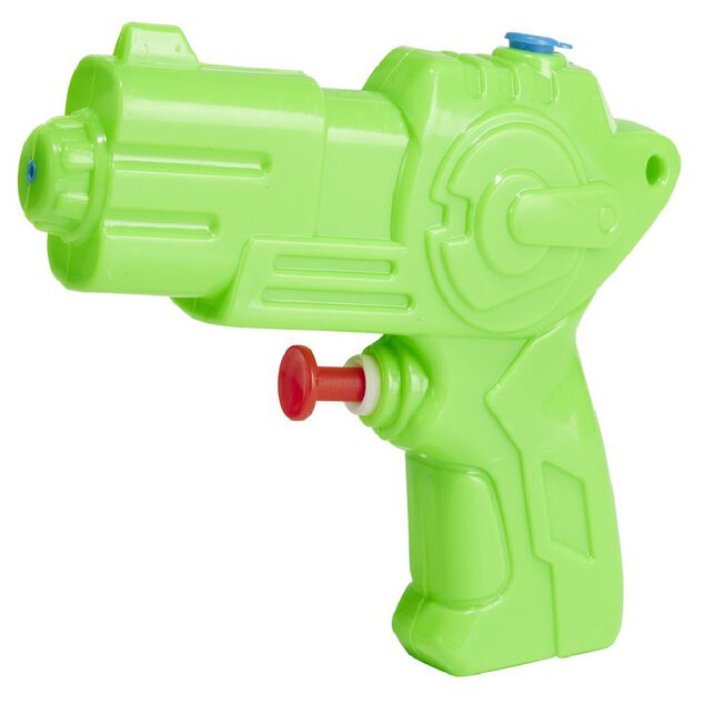 Pistolet &agrave; eau plastique color&eacute; L16xH12cm