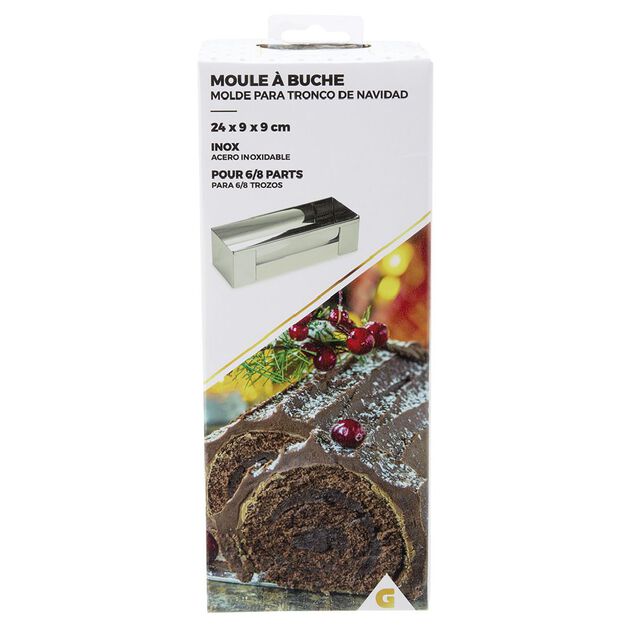 Moule &agrave; b&ucirc;che en inox