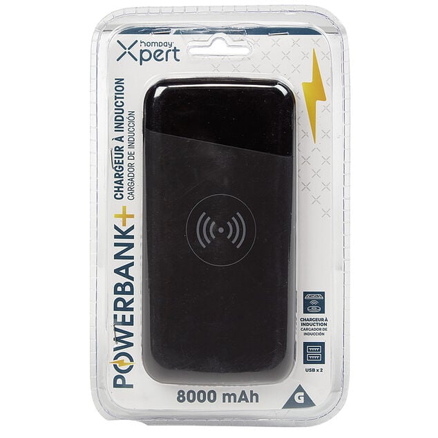 Batterie externe &agrave; induction Homday Xpert
