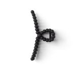 Pince cheveux noir mat L11cm