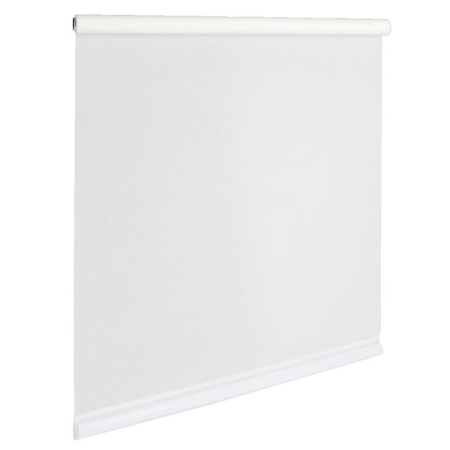 Store enrouleur avec ou sans per&ccedil;age tamisant blanc 90x160cm