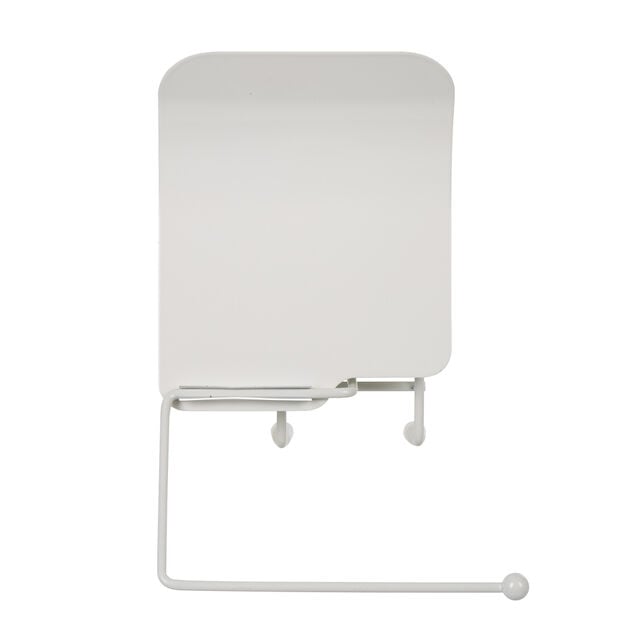D&eacute;rouleur papier toilette &agrave; ventouse blanc
