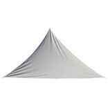 Voile d&rsquo;ombrage triangulaire Delta taupe 200x200 cm