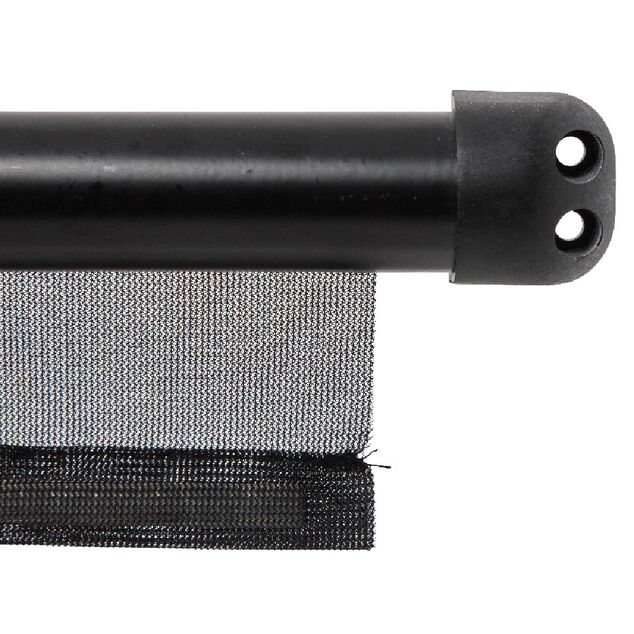 Rideau pare soleil enrouleur arri&egrave;re noir