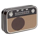 Mini boîte métal design rétro