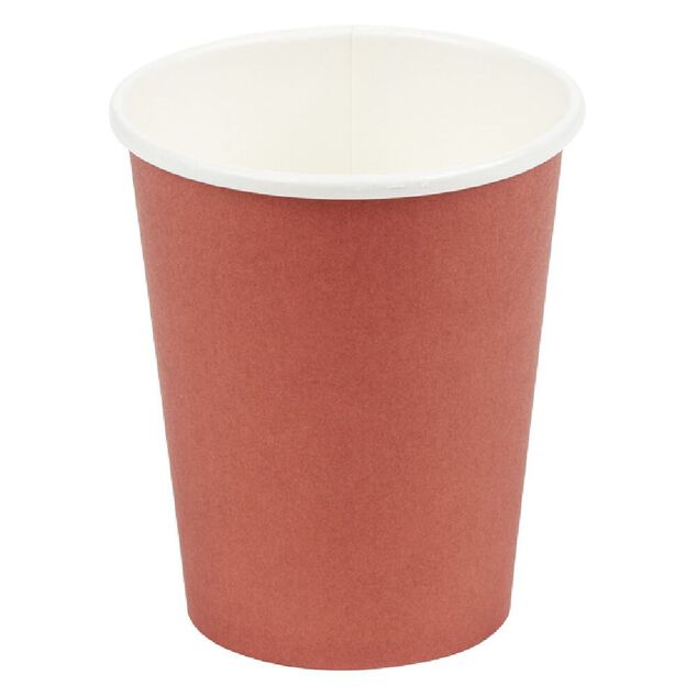 Gobelet en carton orange 25cl x12