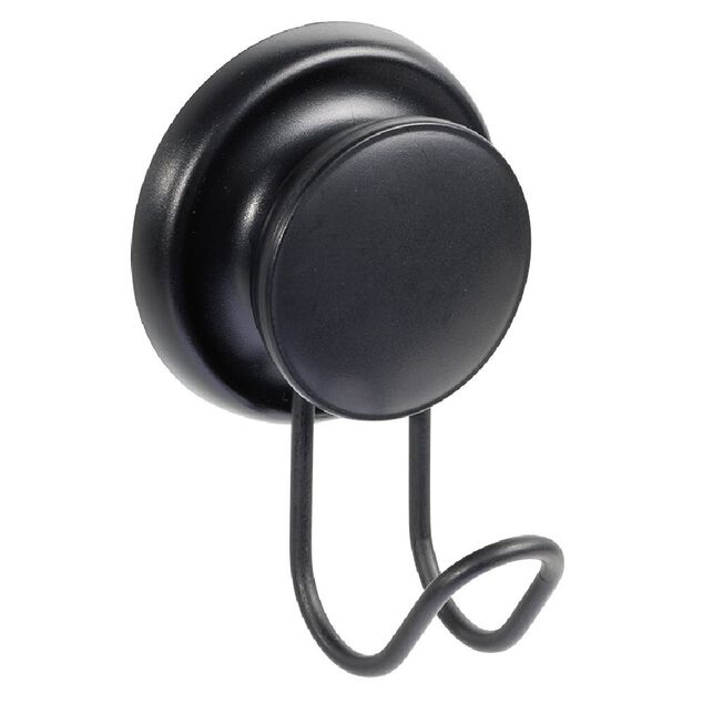 Crochet &agrave; ventouse m&eacute;tal noir