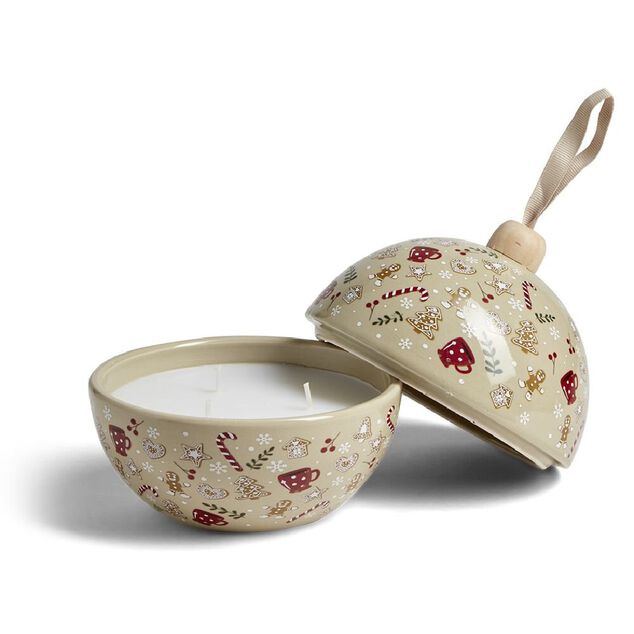 Bougie bonbonnière de Noël senteur vanille