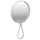 Miroir avec cadre métal rose 14x25cm