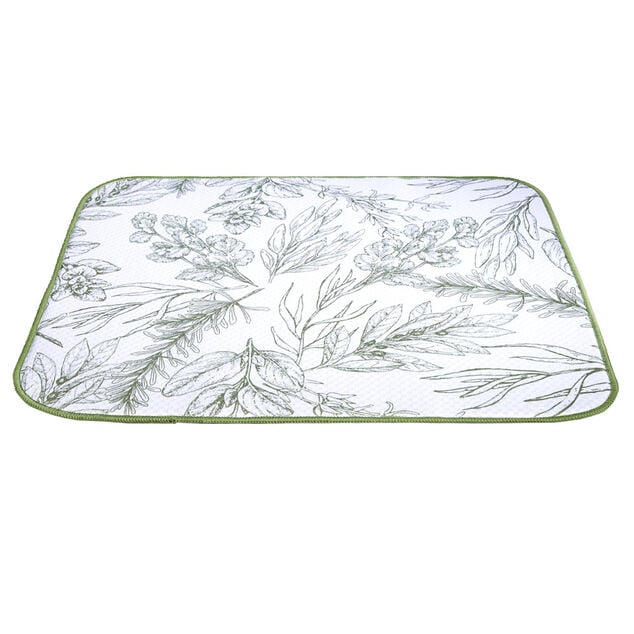 Tapis &eacute;gouttoir &agrave; motifs 40x45,5cm - 2 mod&egrave;les