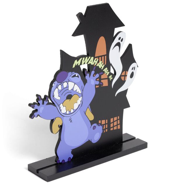 D&eacute;coration &agrave; poser Halloween Disney Stitch 19,5x4xH23cm
