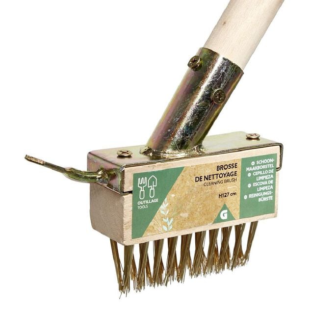 Brosse nettoyage mauvaises herbes H127cm