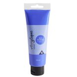 Tube de peinture acrylique bleu outremer 120ml