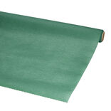 Nappe verte &agrave; paillettes papier intiss&eacute; 120xL400cm