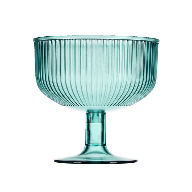 Coupe de glace sur pied 300ml plastique vert
