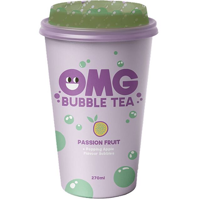 Boisson Bubble Tea 270ml go&ucirc;t passion