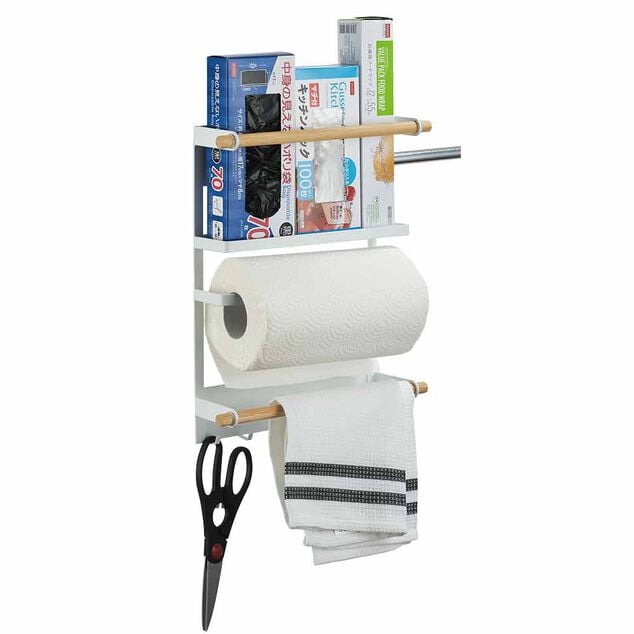 &Eacute;tag&egrave;re de rangement aimant&eacute;e pour r&eacute;frig&eacute;rateur