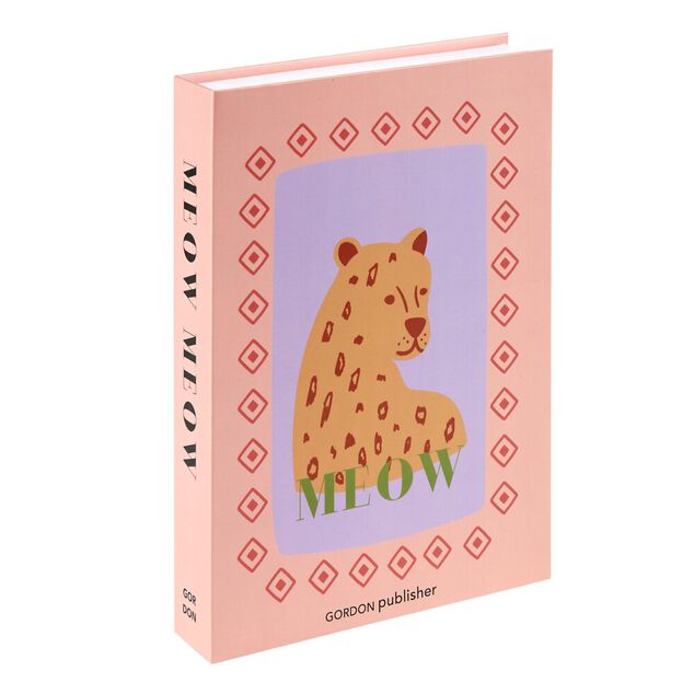 Bo&icirc;te livre en carton motif tropical 25x18x&Eacute;p4cm (2 mod&egrave;les)