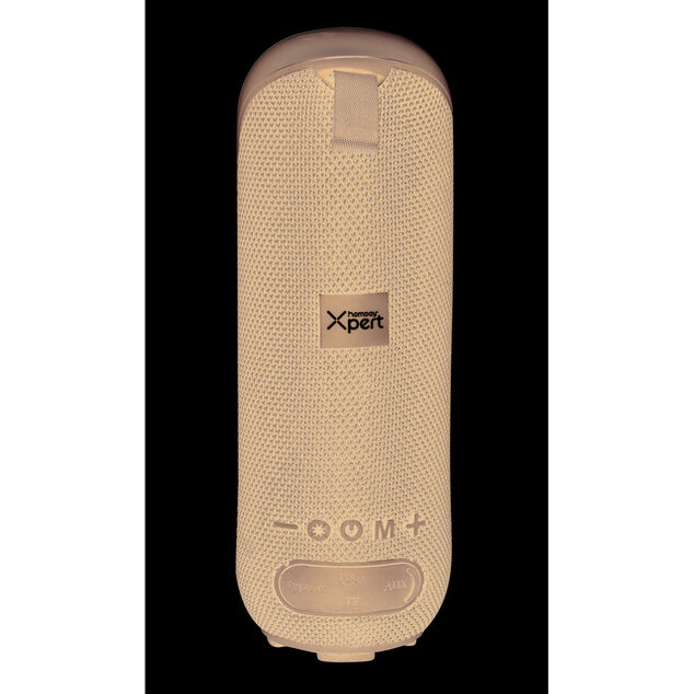 Enceinte lumineuse RGB 2X5W rechargeable &Oslash;8cmx22,4cm