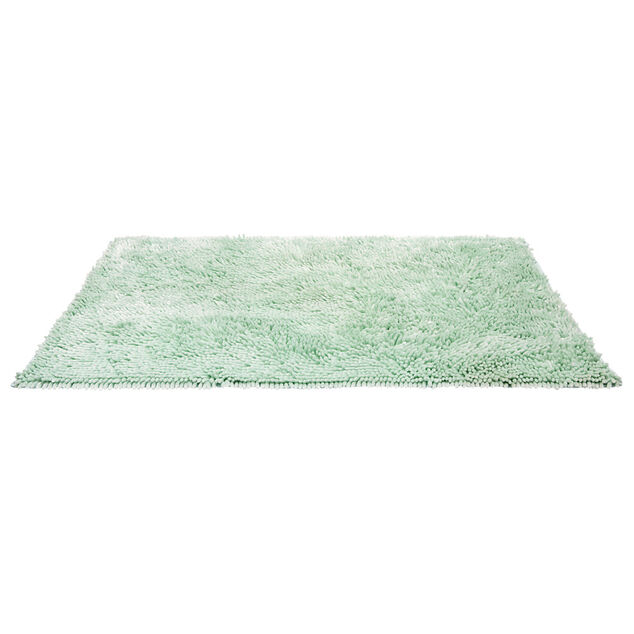 Tapis de bain polyester effet chenille 100x60cm