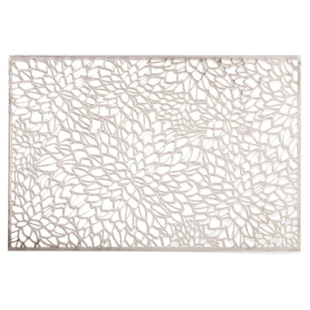 Set de table d&eacute;co design ajour&eacute; dor&eacute; 30x45cm x2